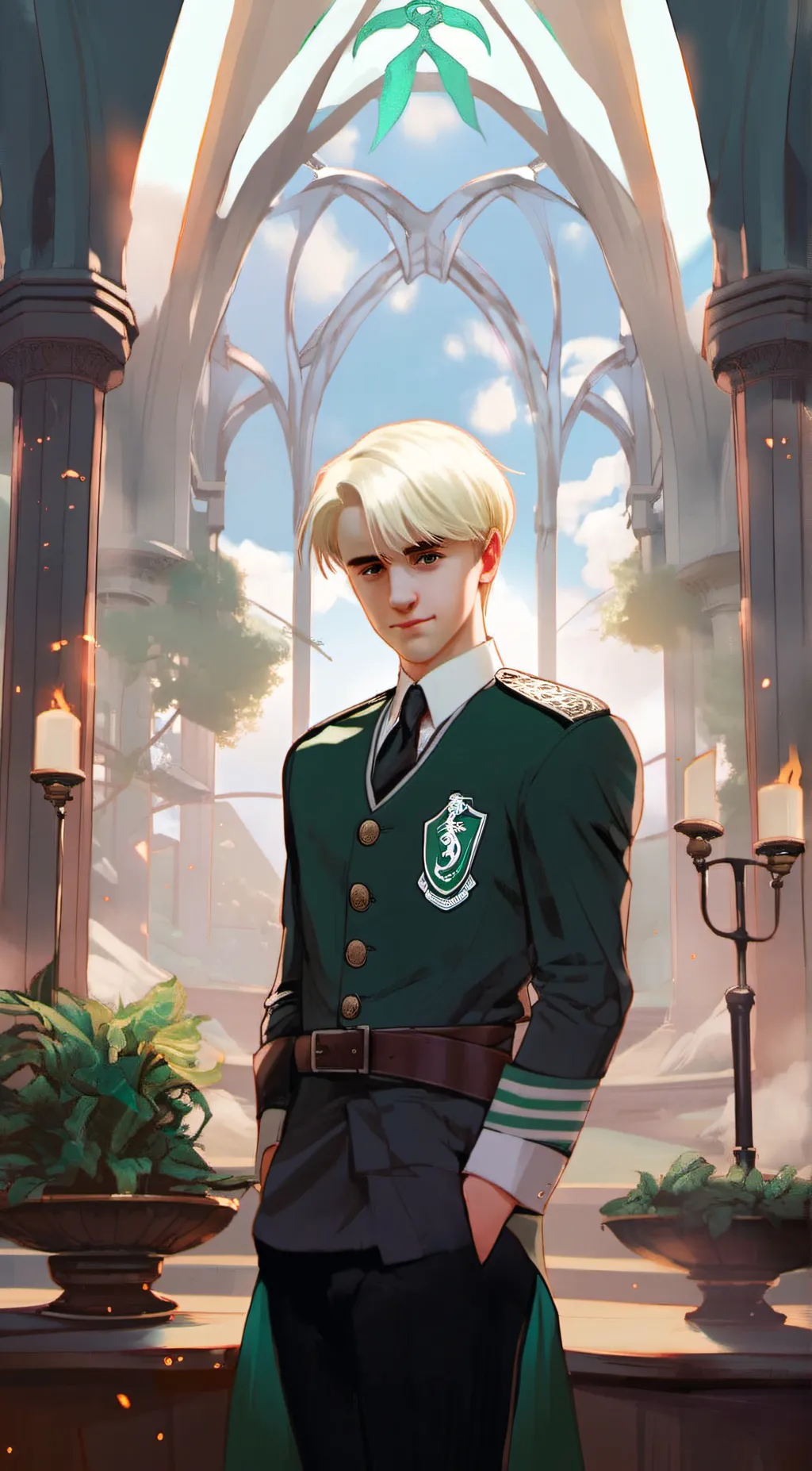 ai character: Draco Malfoy background