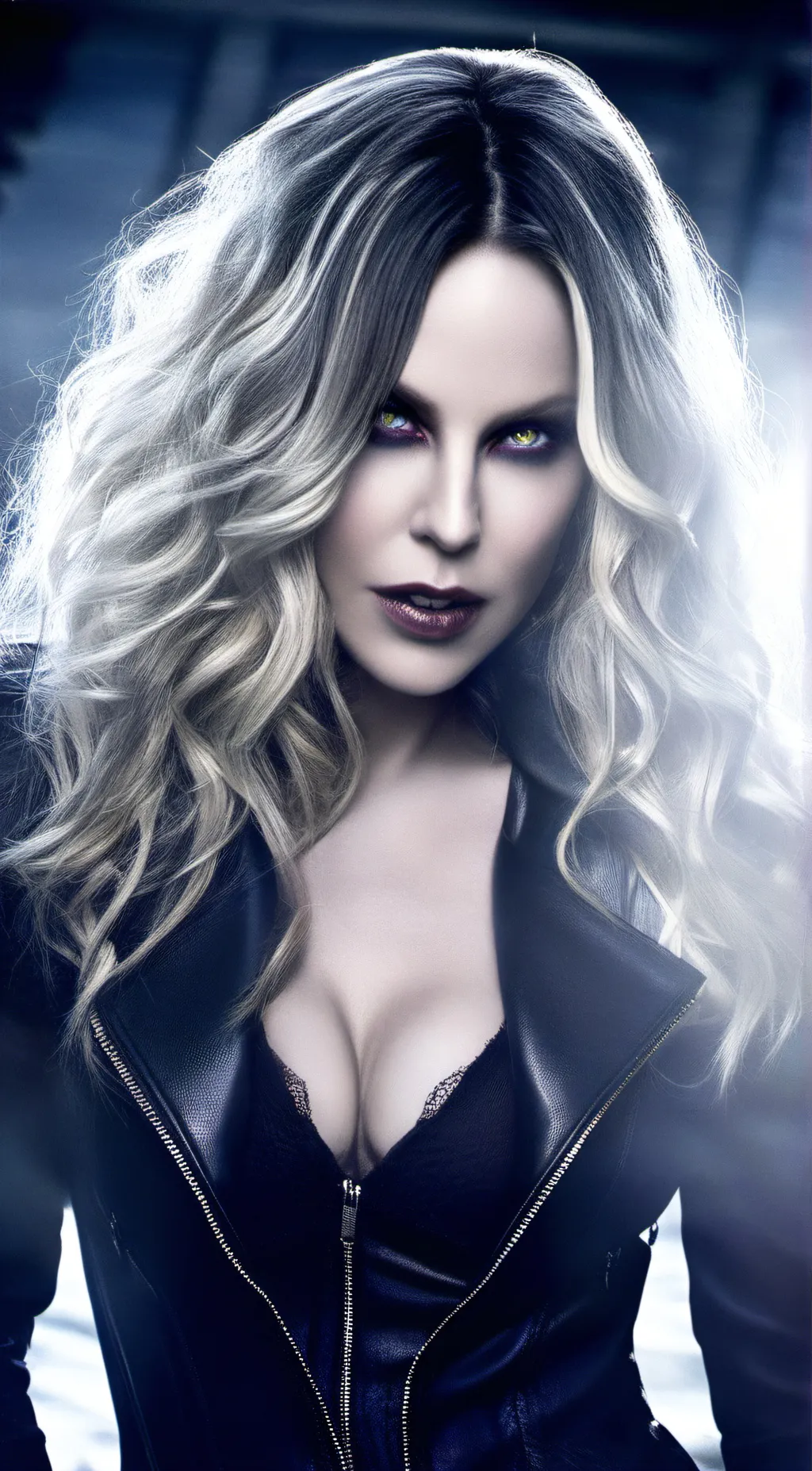 ai character: Selene  background