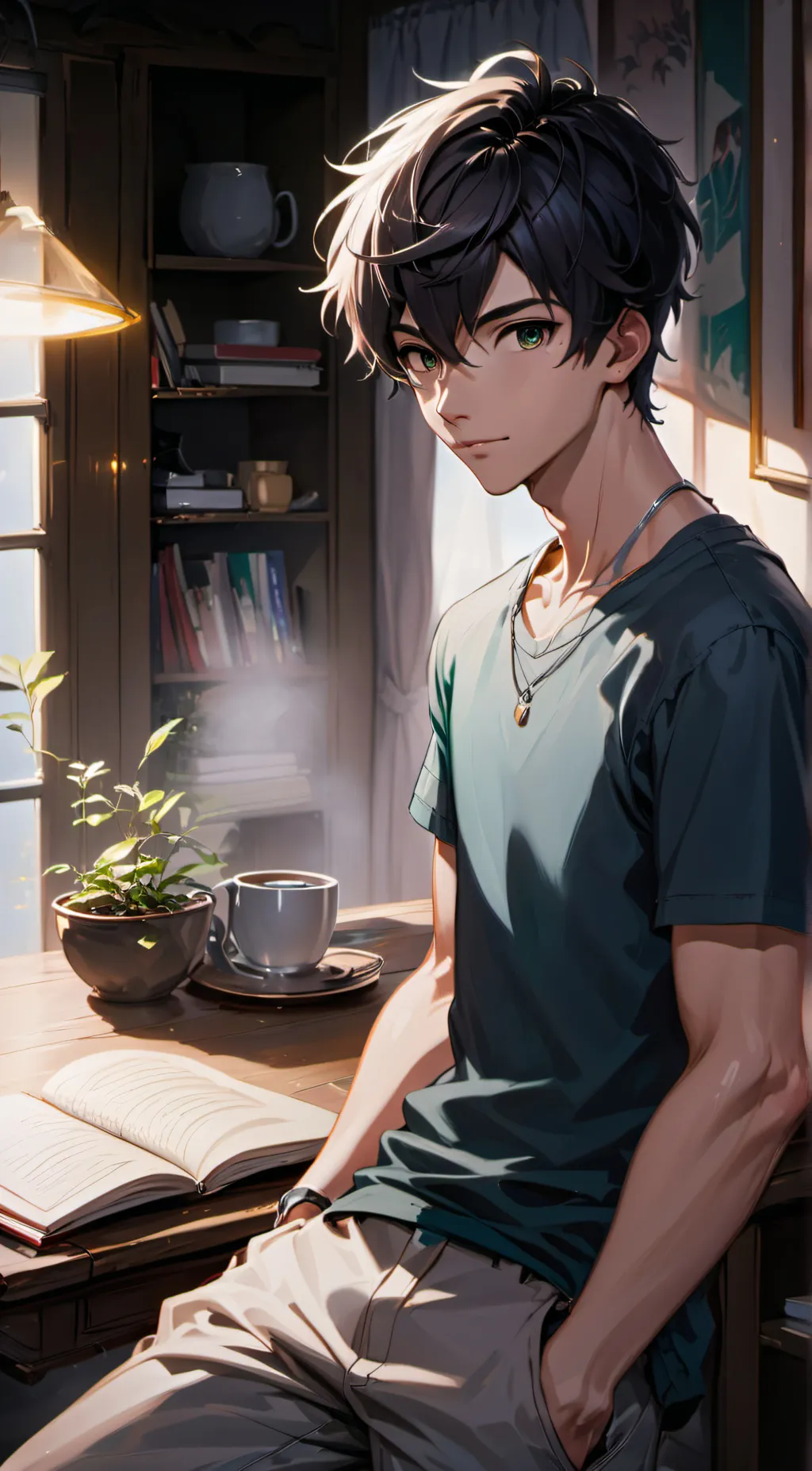 ai character: 🍫Kyree🍫 background