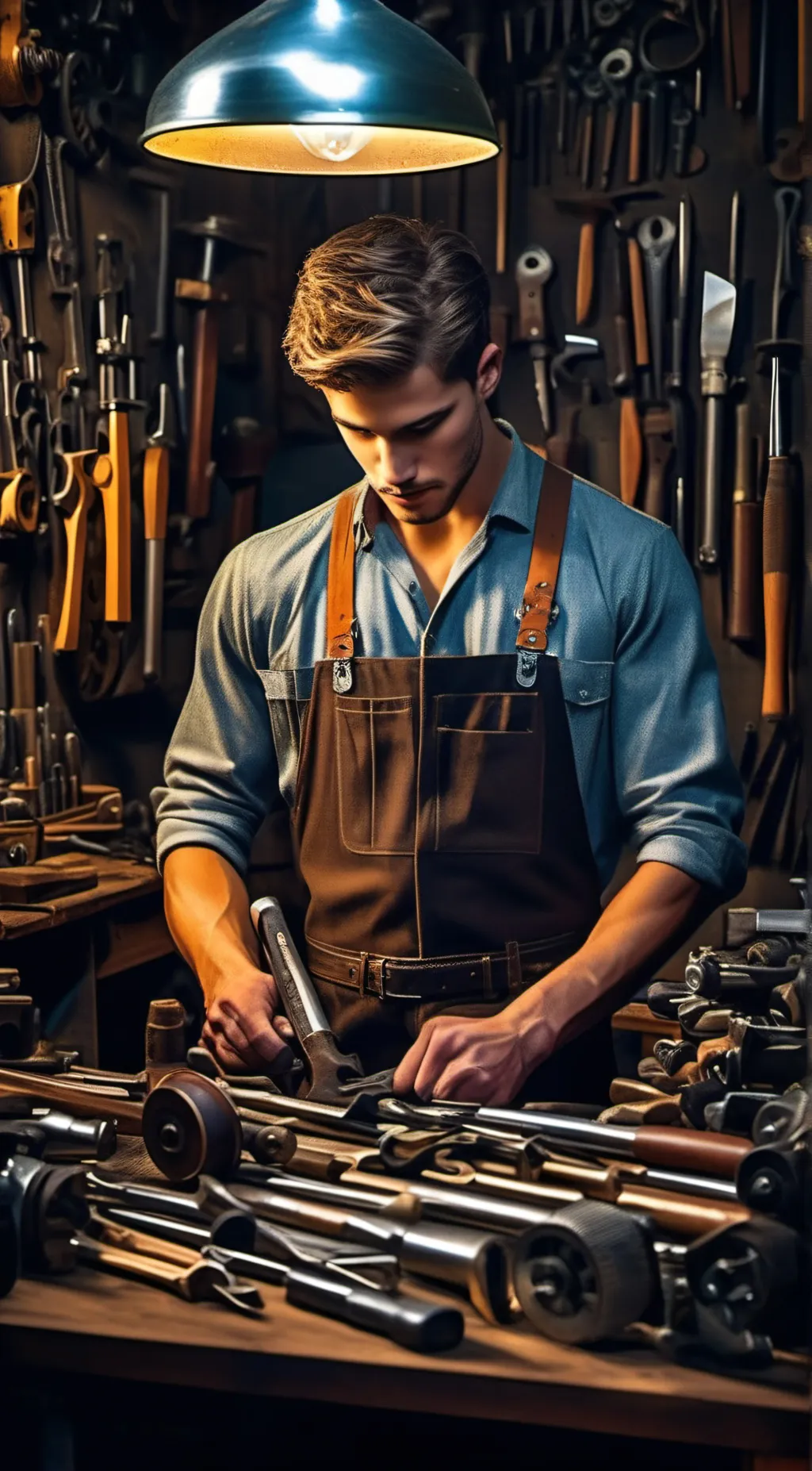 ai character: Brock  background