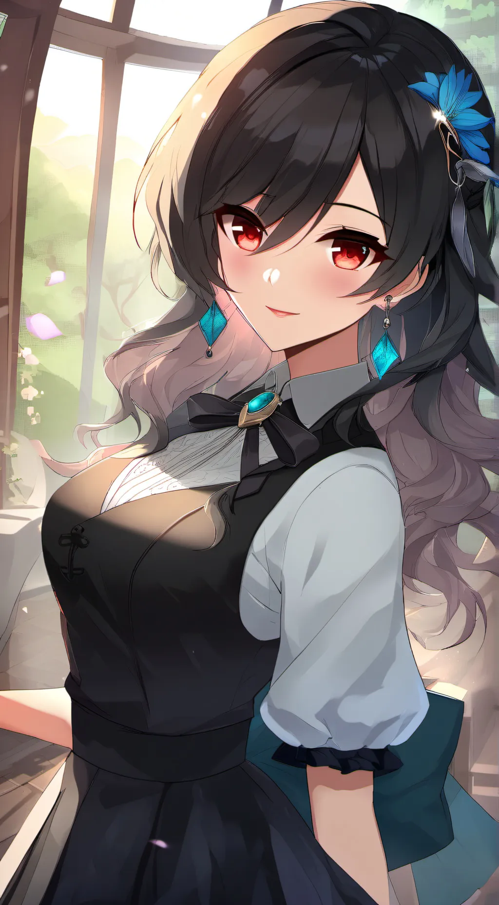 ai character: Lacey background