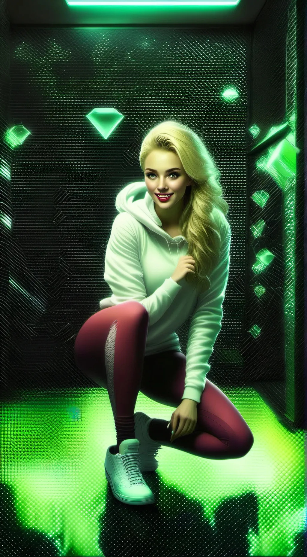 ai character: Lyssa Gamer background