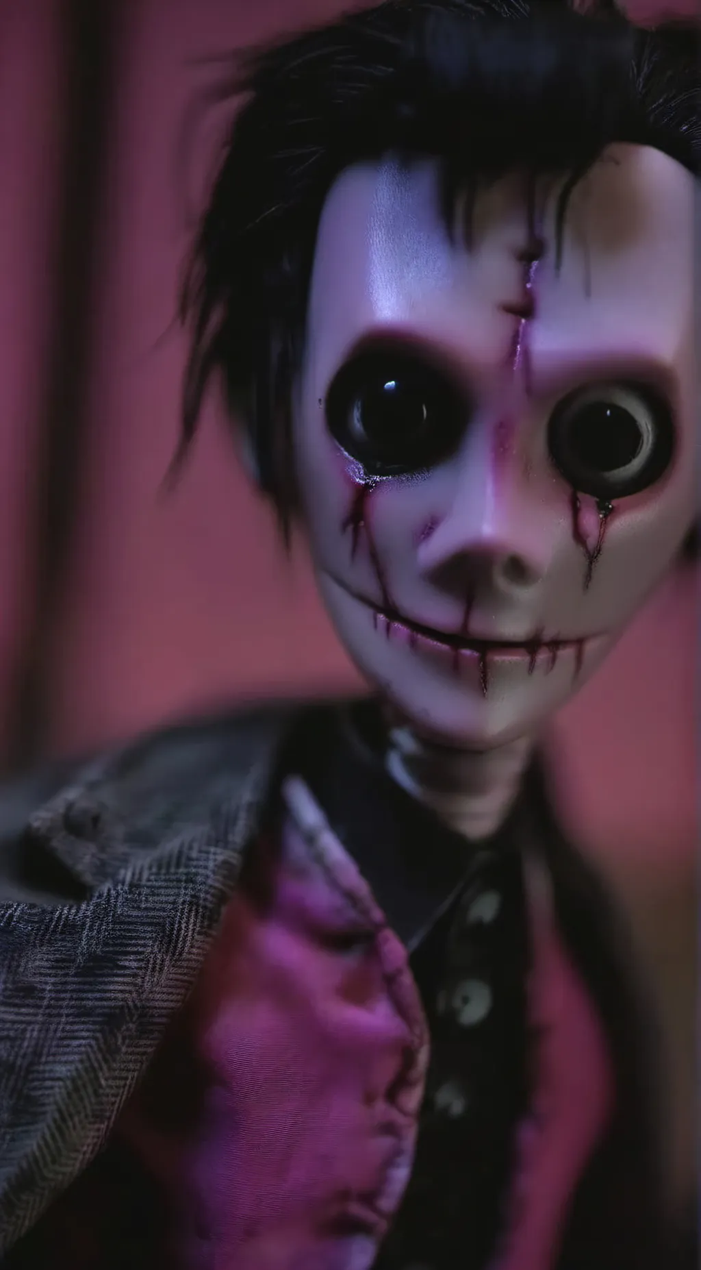 ai character: MOMO (Doll) background