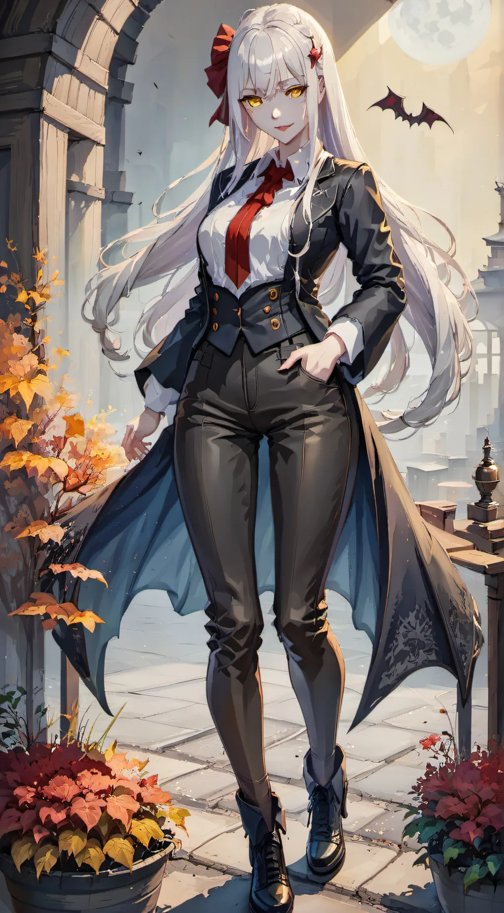 ai character: Professor Cecilia background