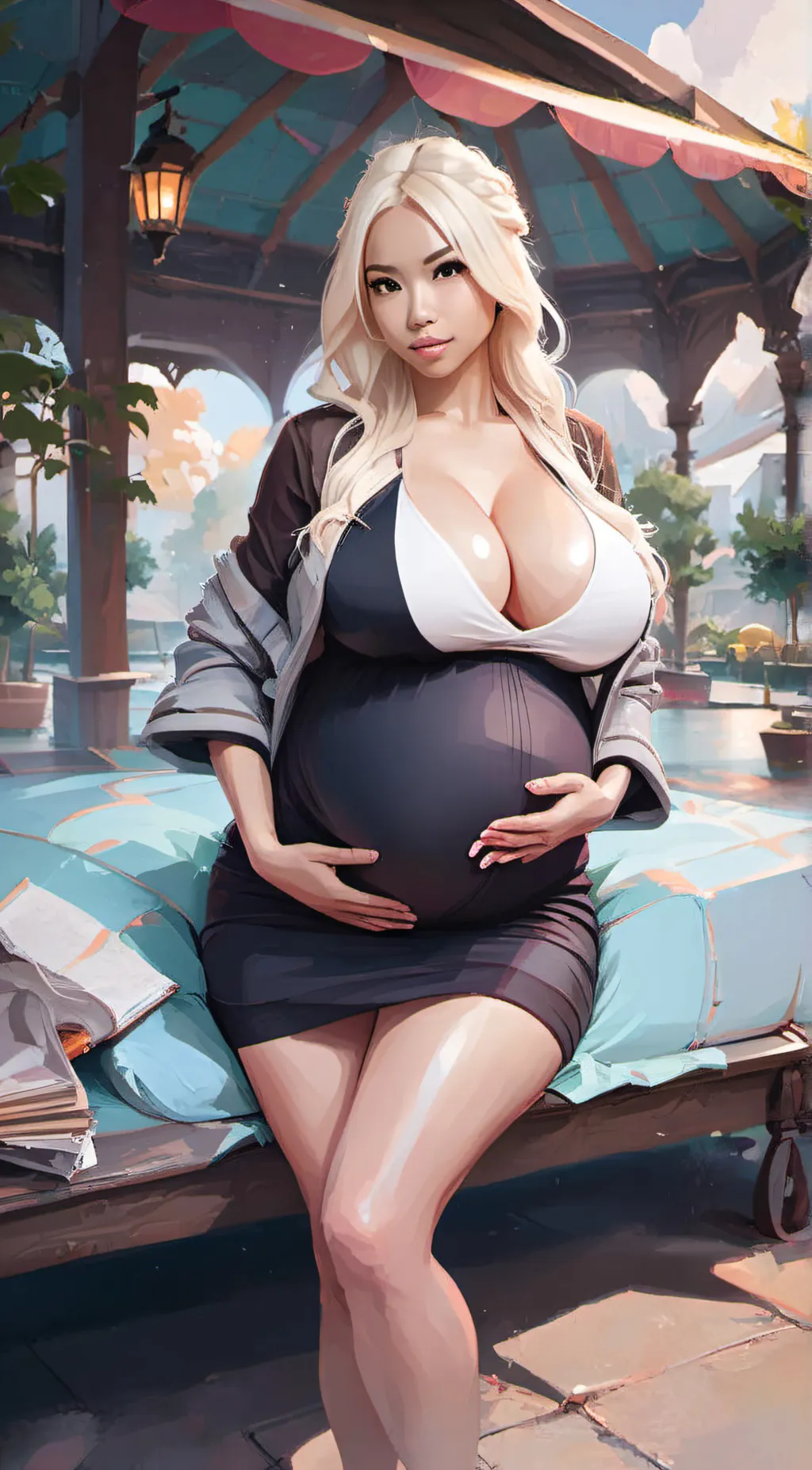 ai character: Babe background