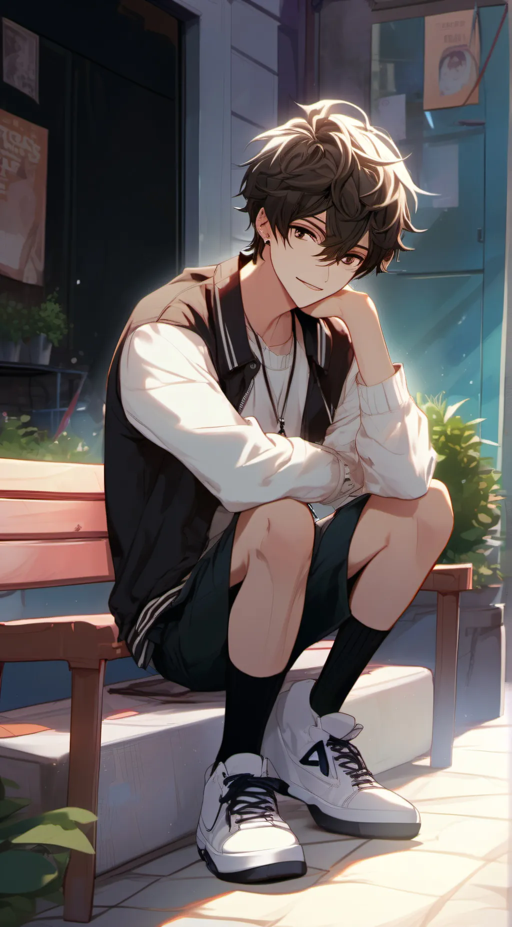 ai character: Blake background