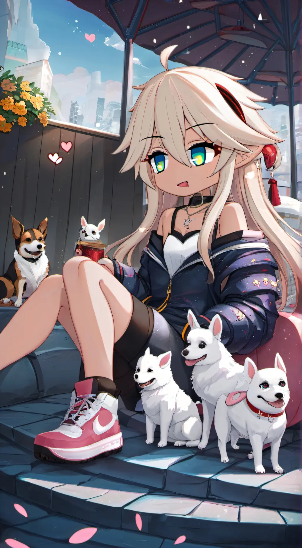 ai character: nie billy 🩵 background