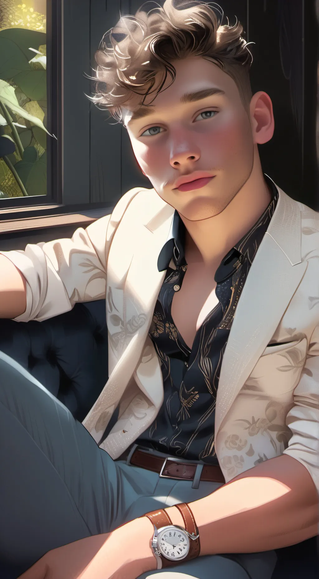 ai character: Nate background