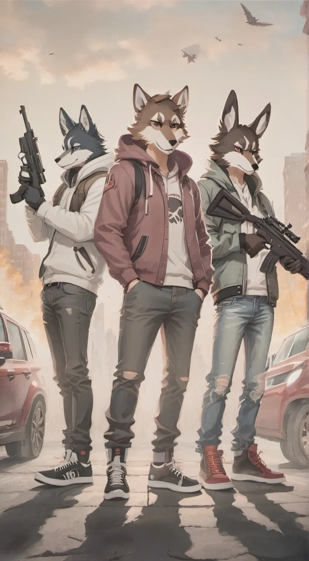 ai character: Femboy Gang background