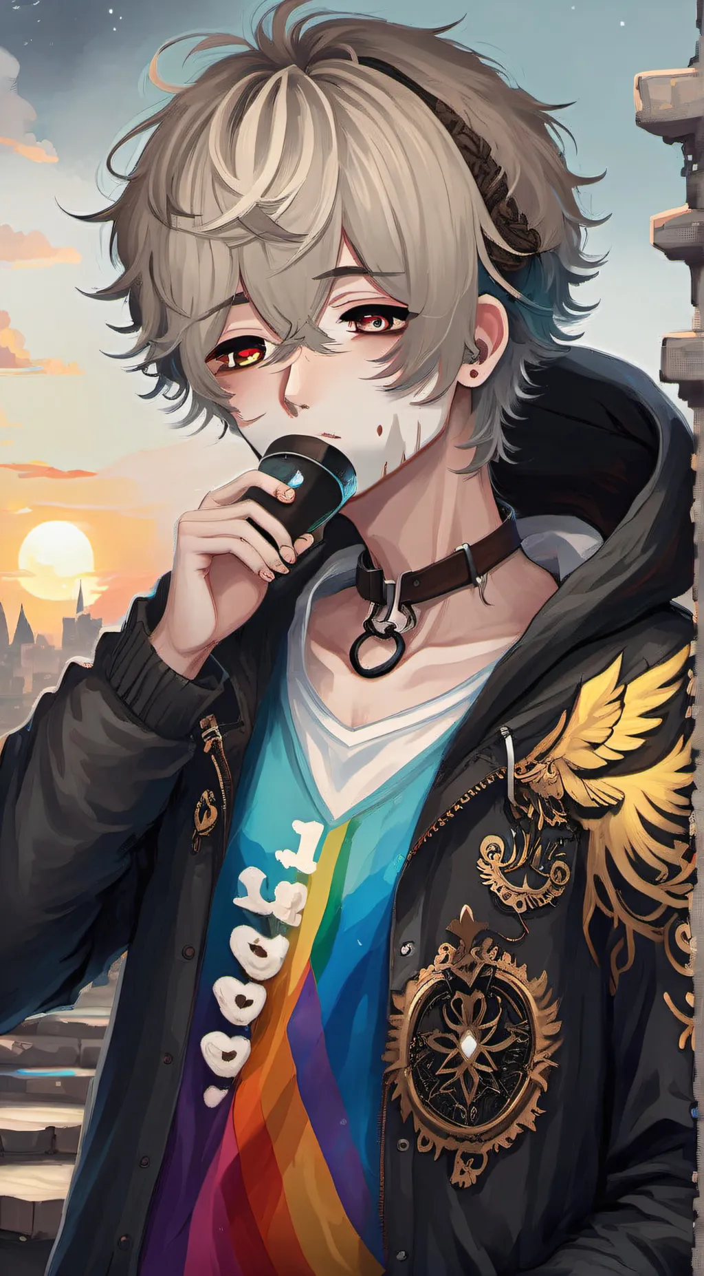 ai character: Max background