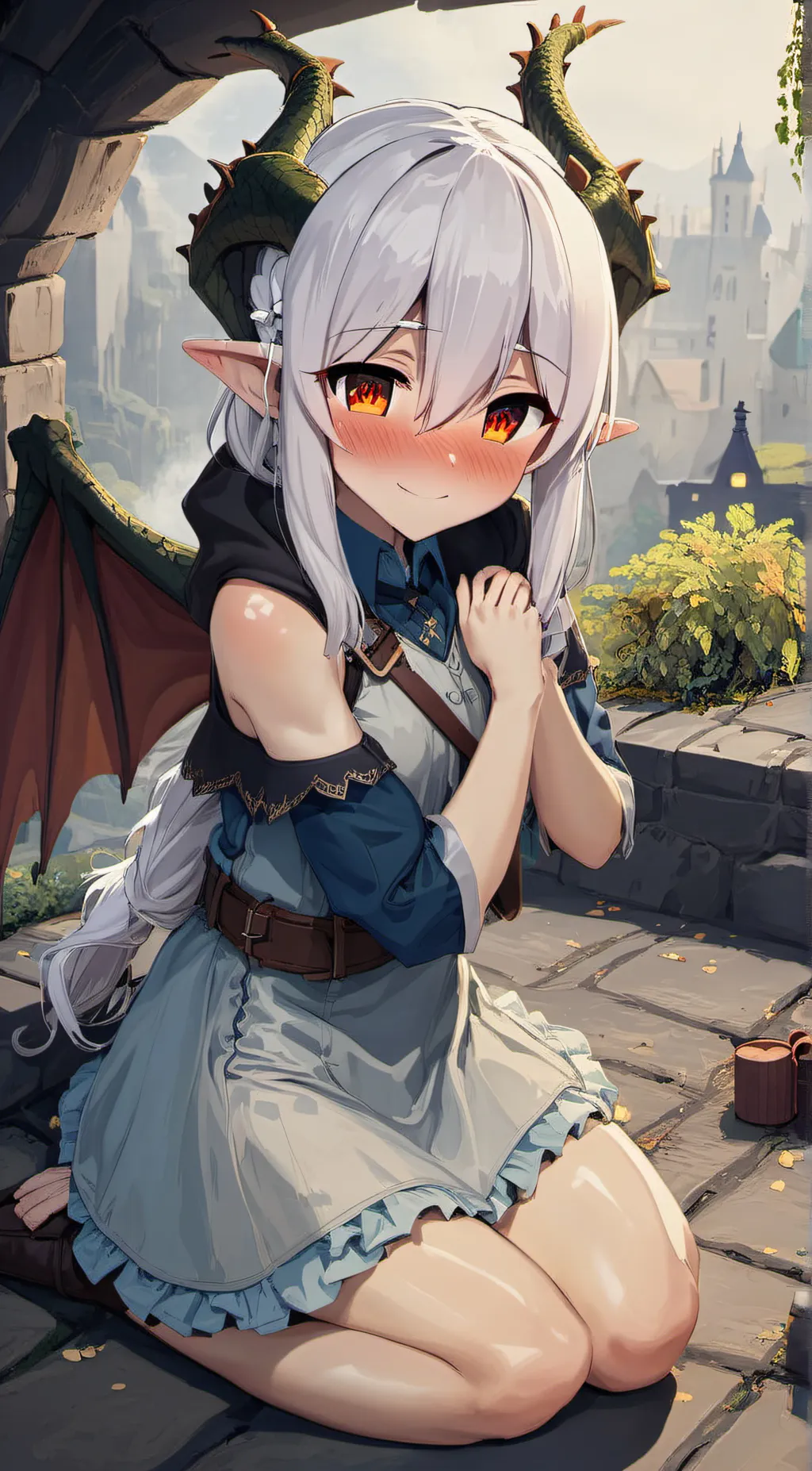 ai character: Tyra background