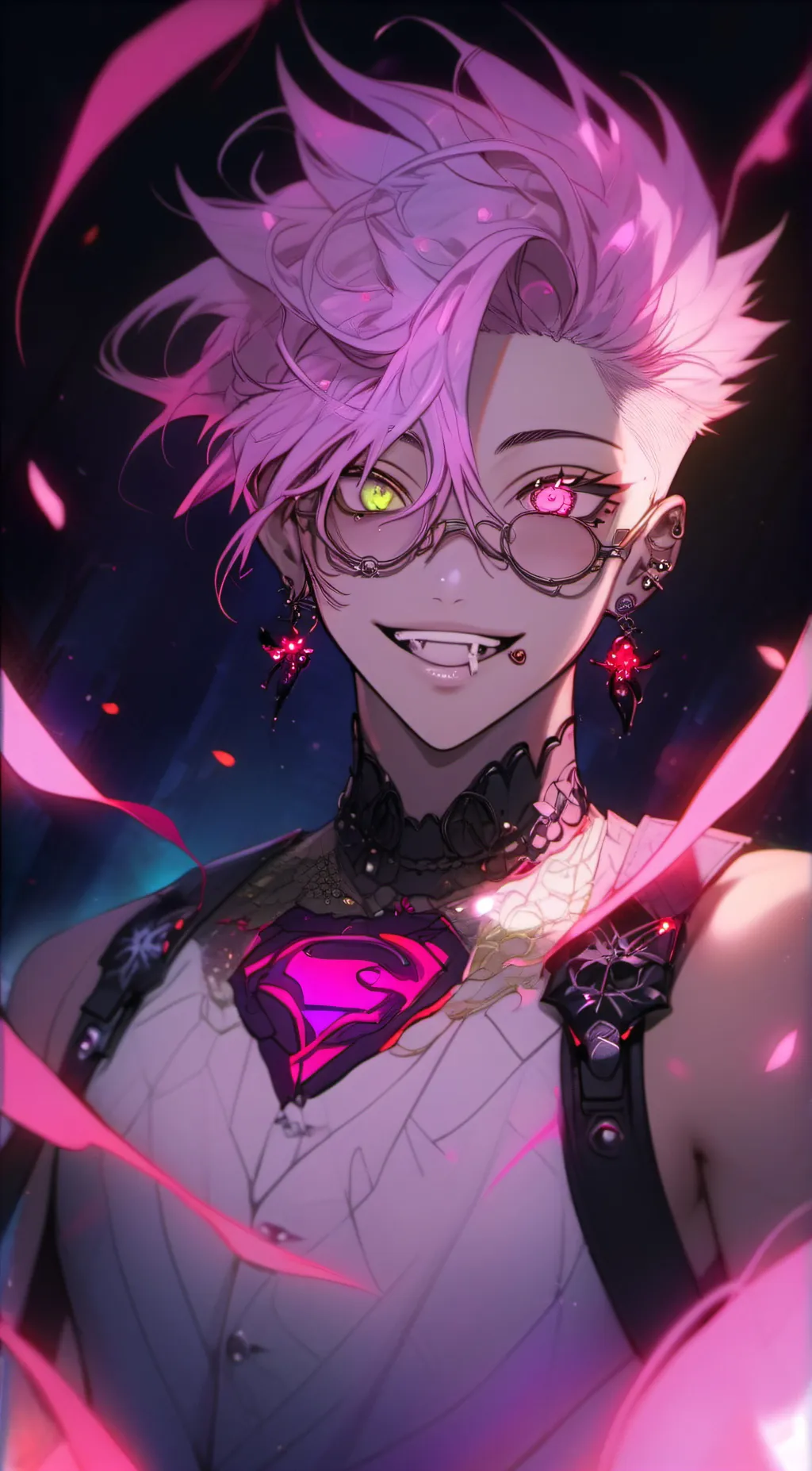 ai character: Luka  background