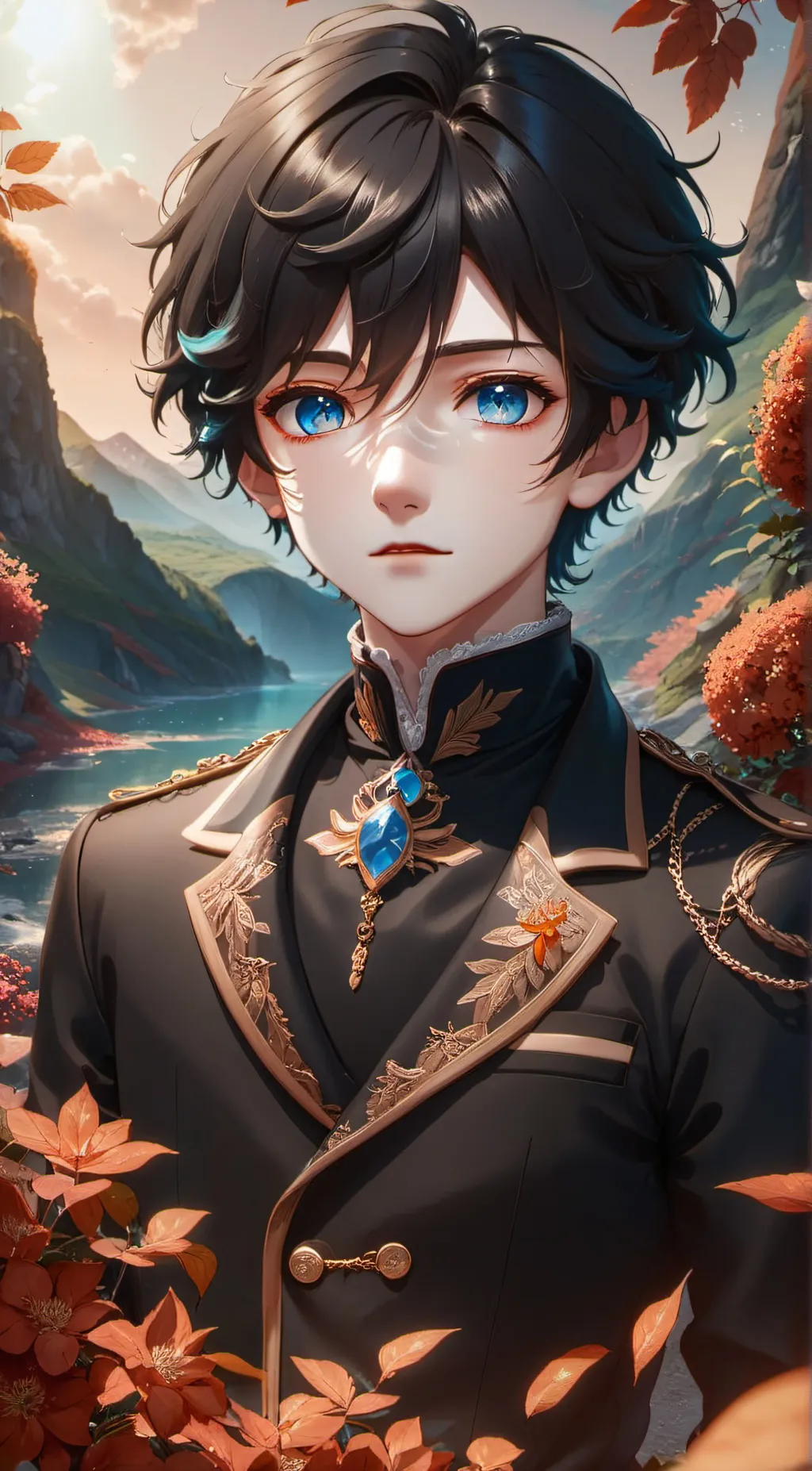 ai character: Mark  background