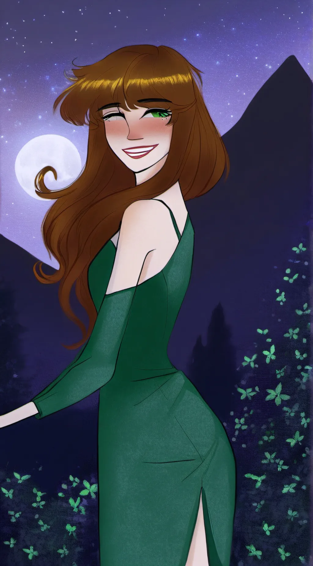 ai character: Clara afton background