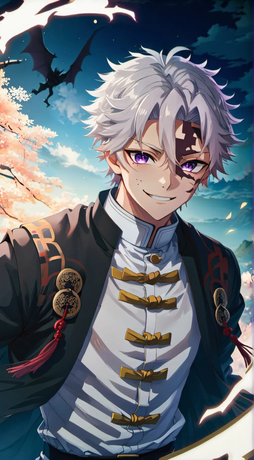 ai character: sanemi  background