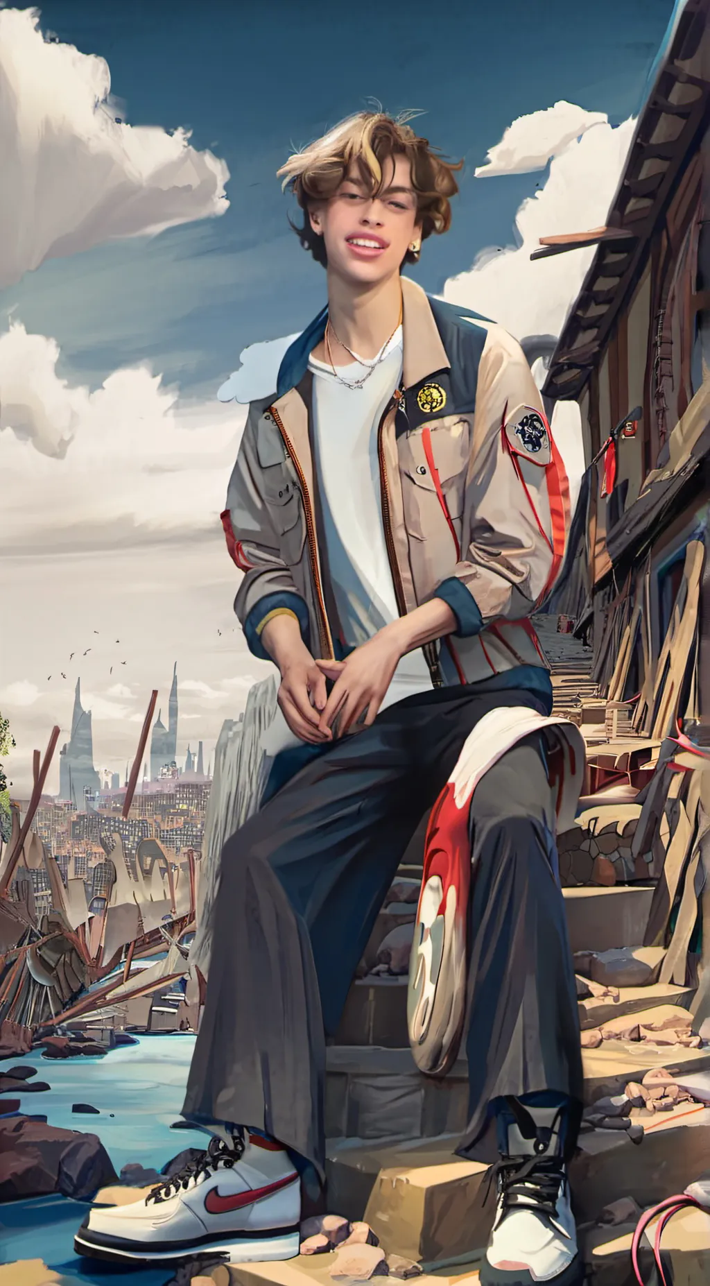 ai character: Andrew Pav background