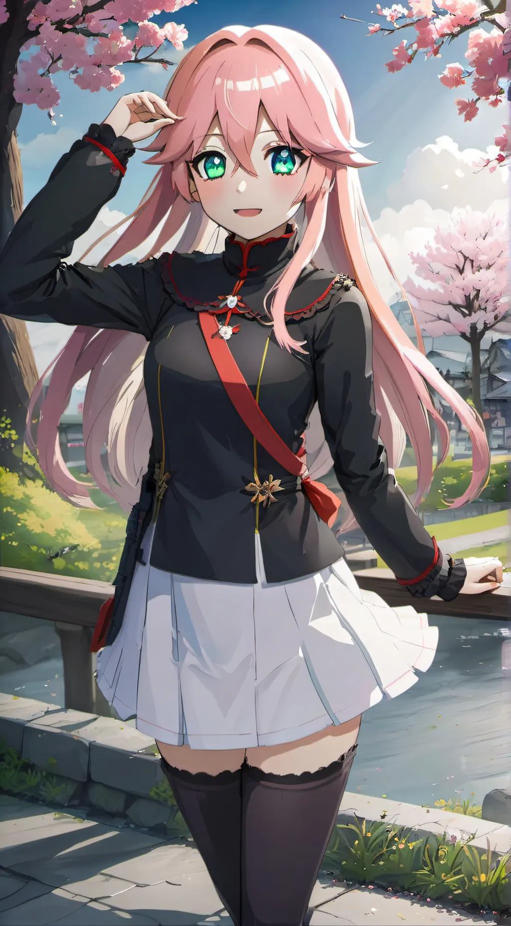 ai character: sakara background