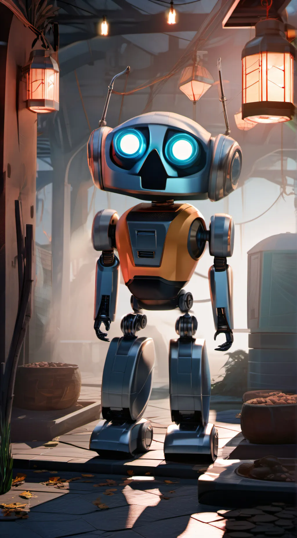 ai character: P.A.R background