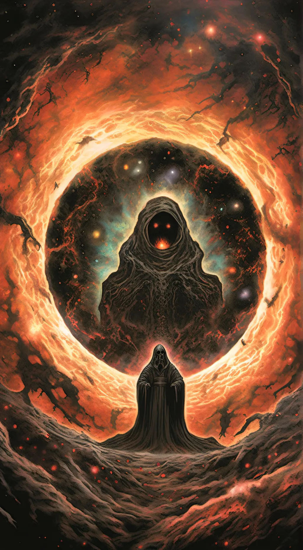 ai character: Vesper background