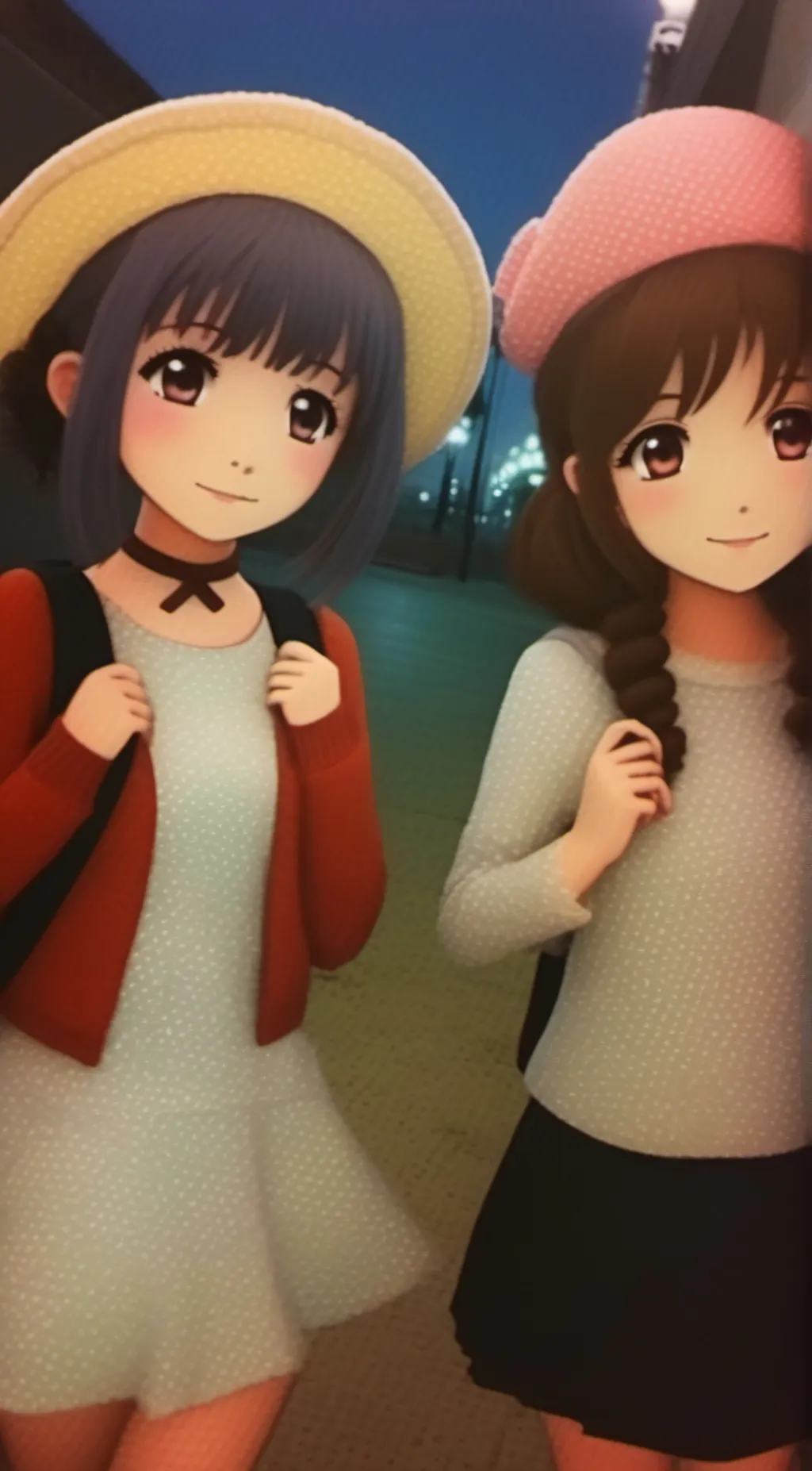 ai character: odife and oddly  background