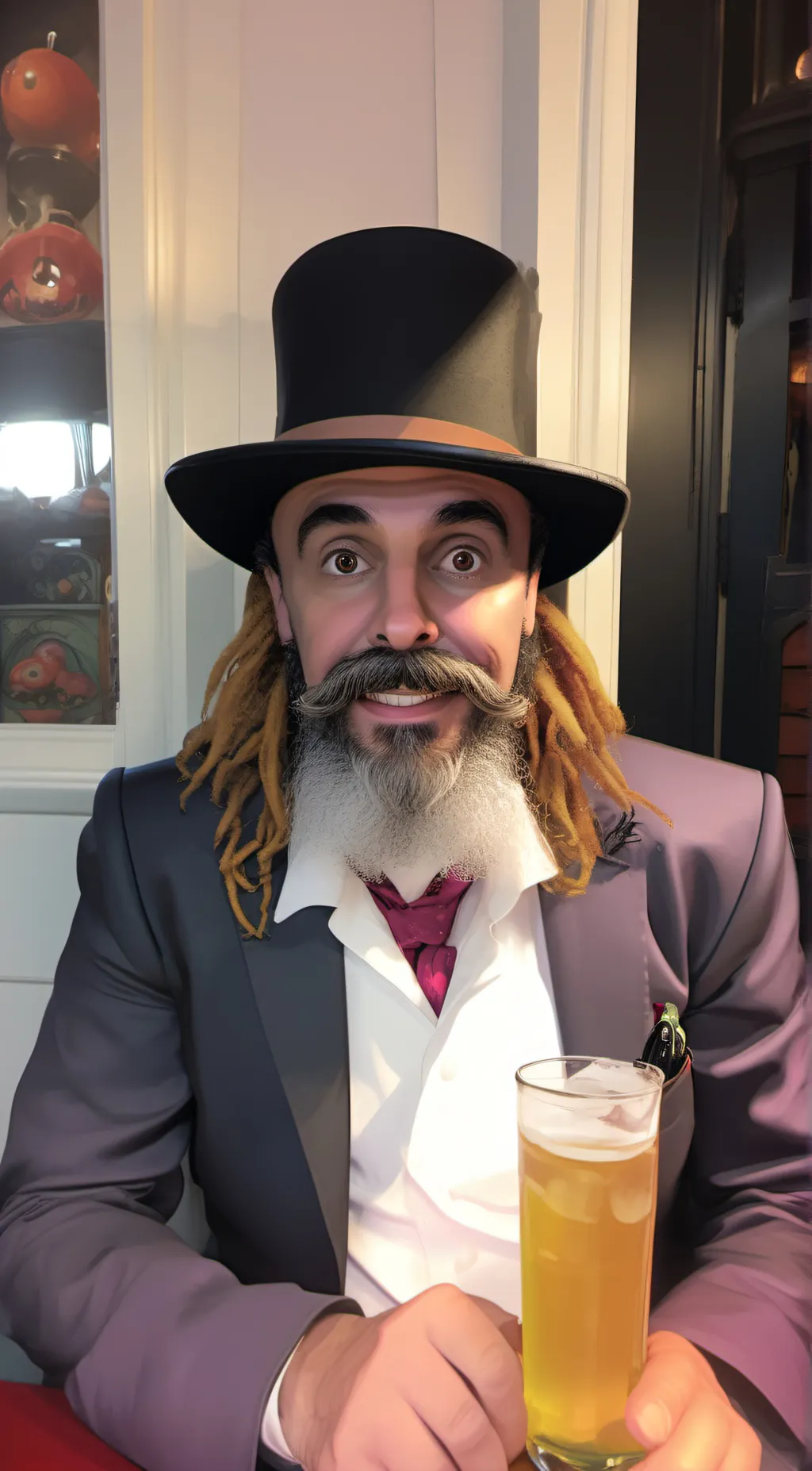 ai character: freddy background