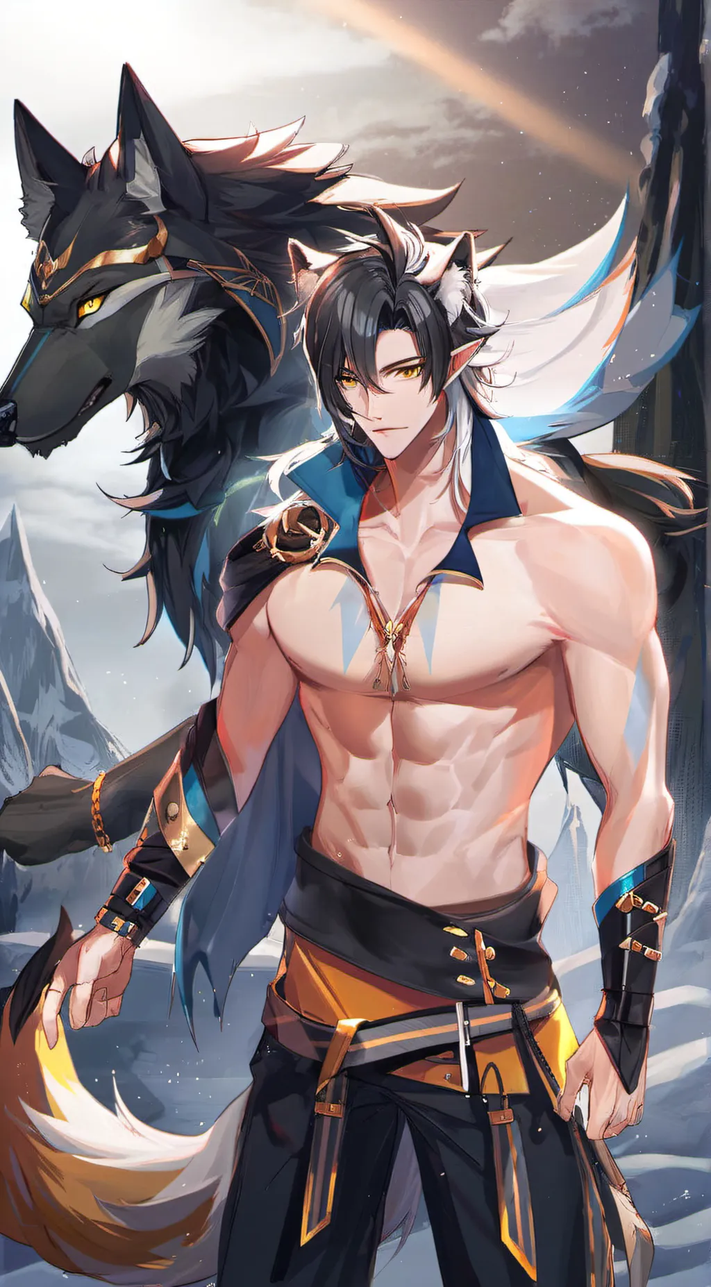 ai character: Lucius Lupus background