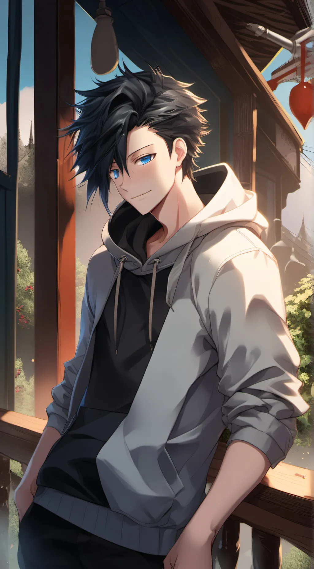 ai character: Levi background