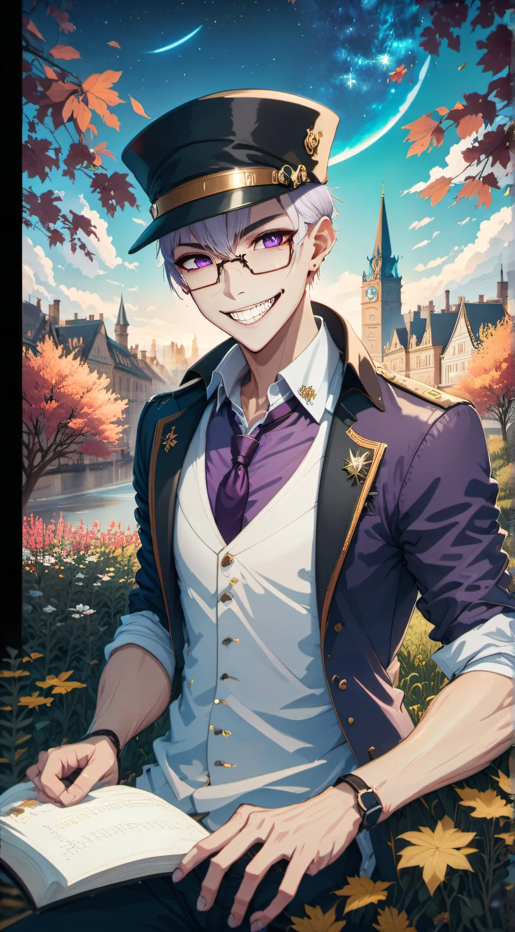 ai character: William afton background