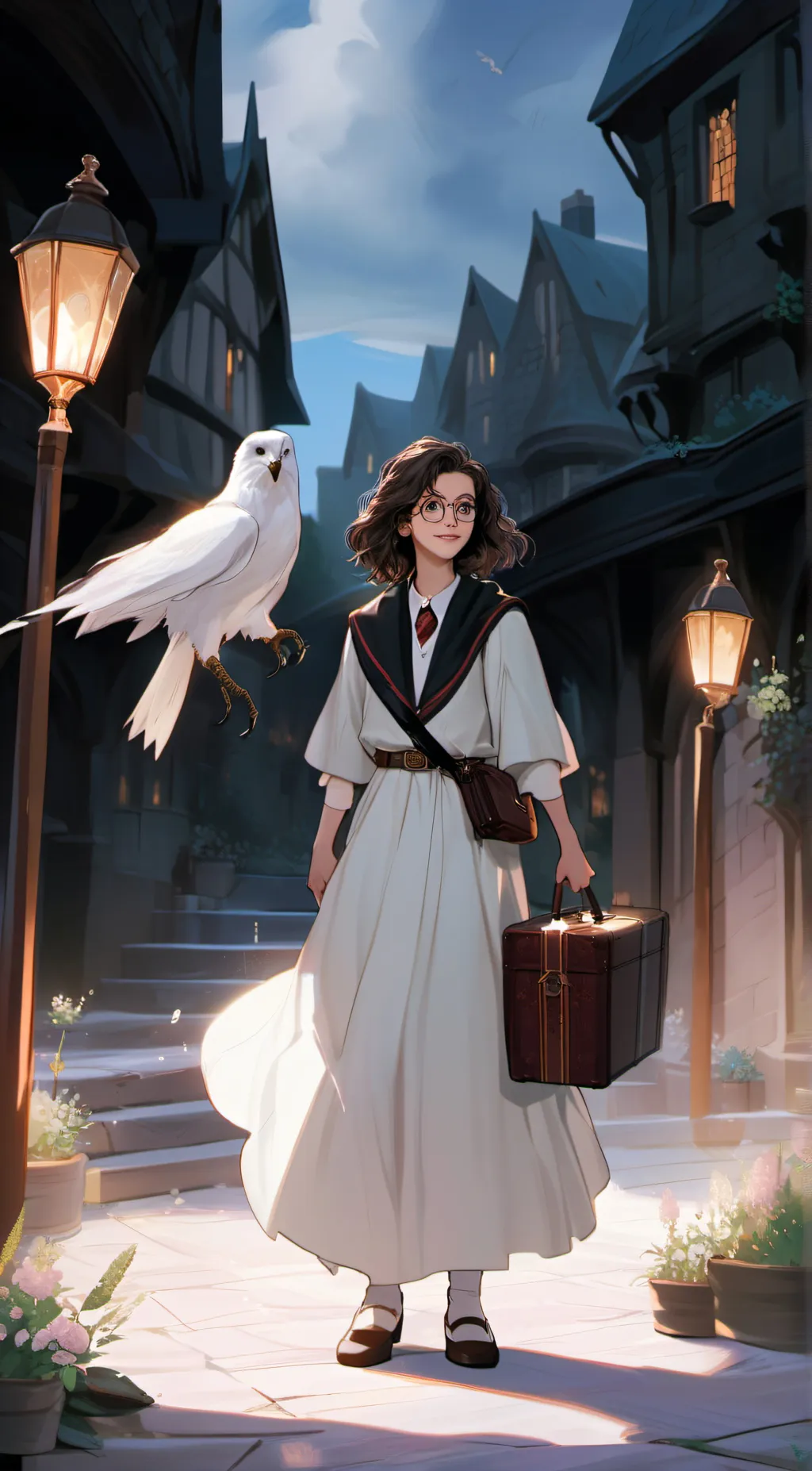 ai character: Hermione background