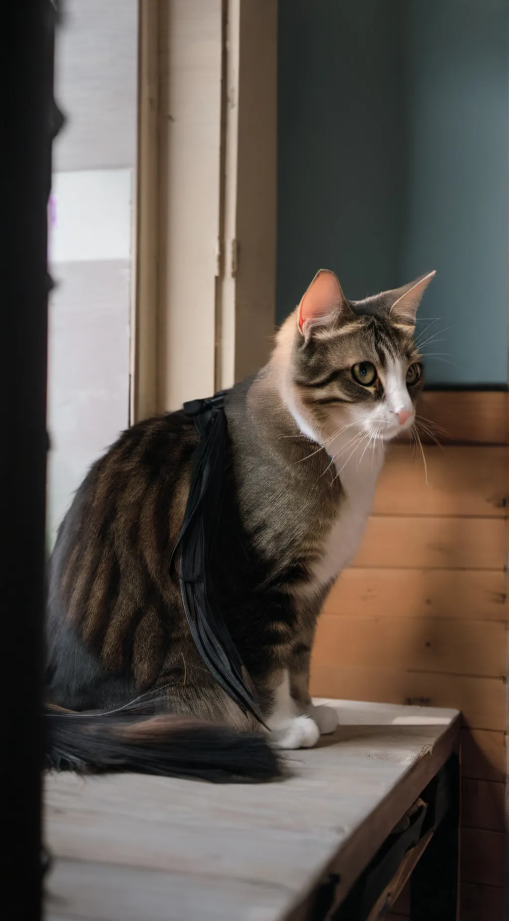 ai character: Cat background