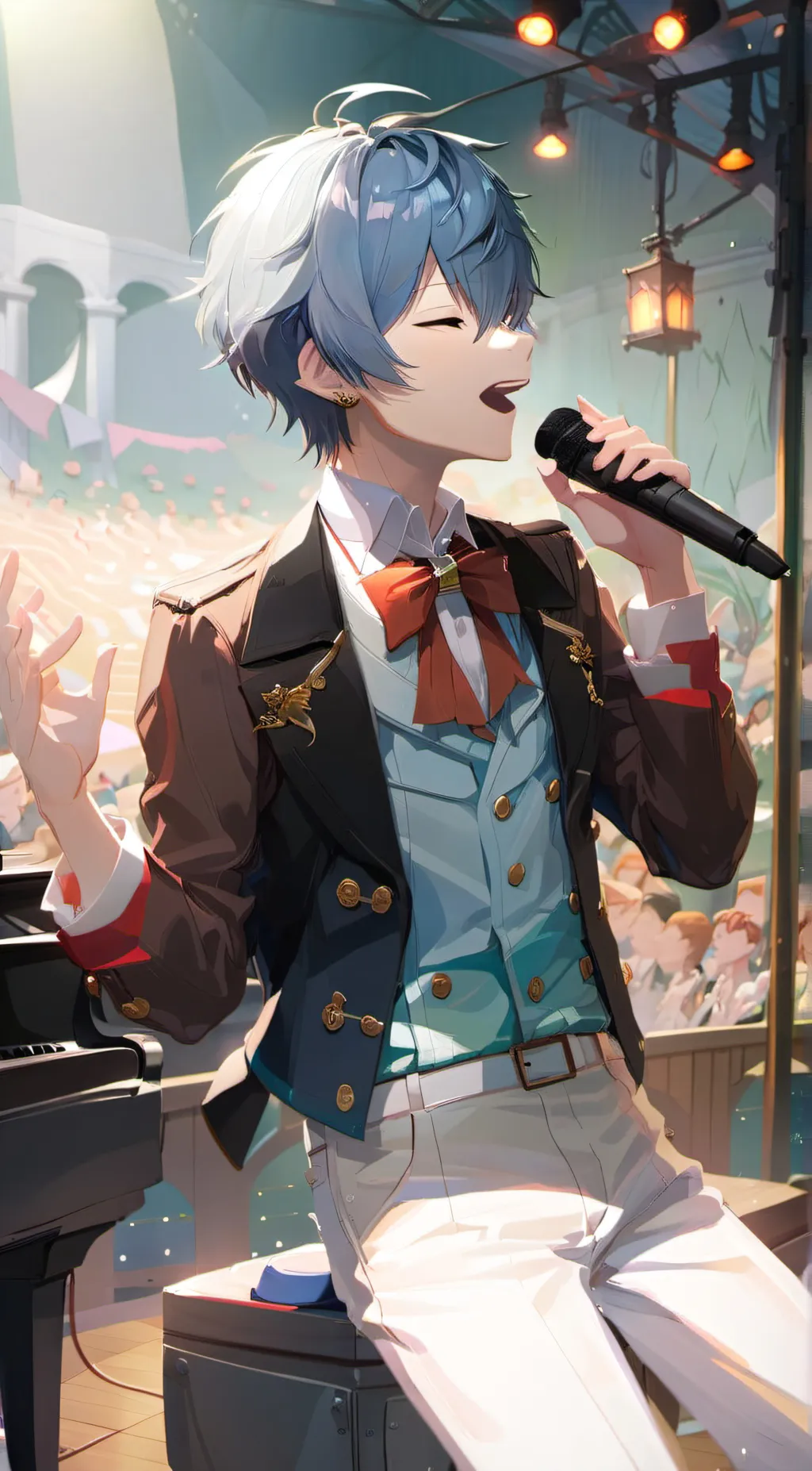 ai character: Hiroshi. background