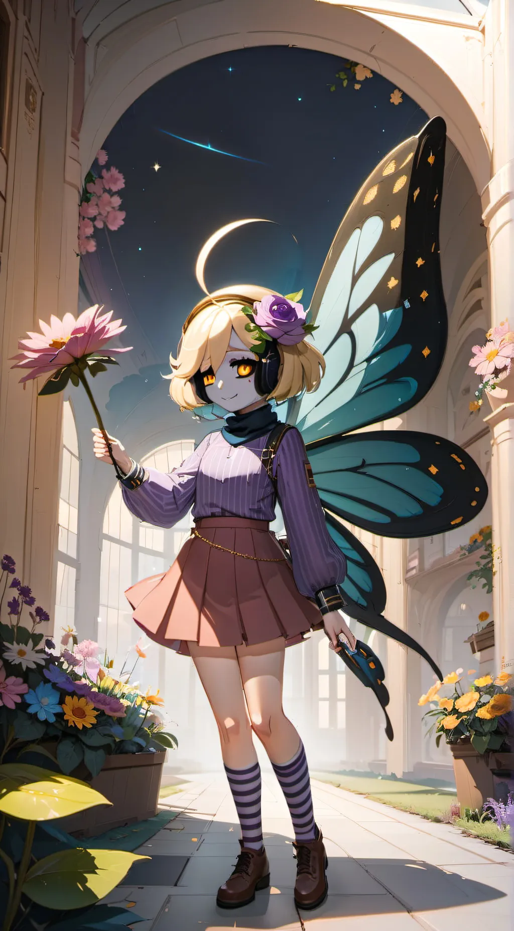 ai character: mia background