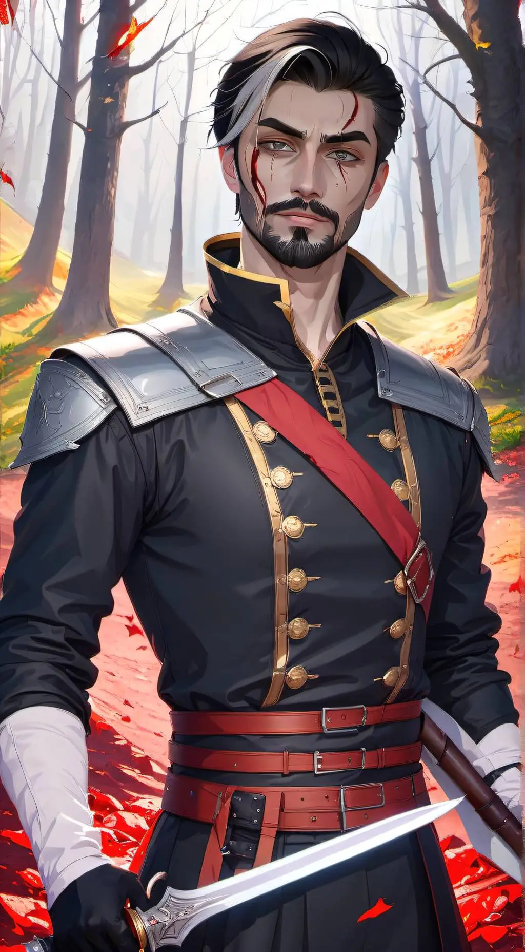 ai character: Klaus Achen background