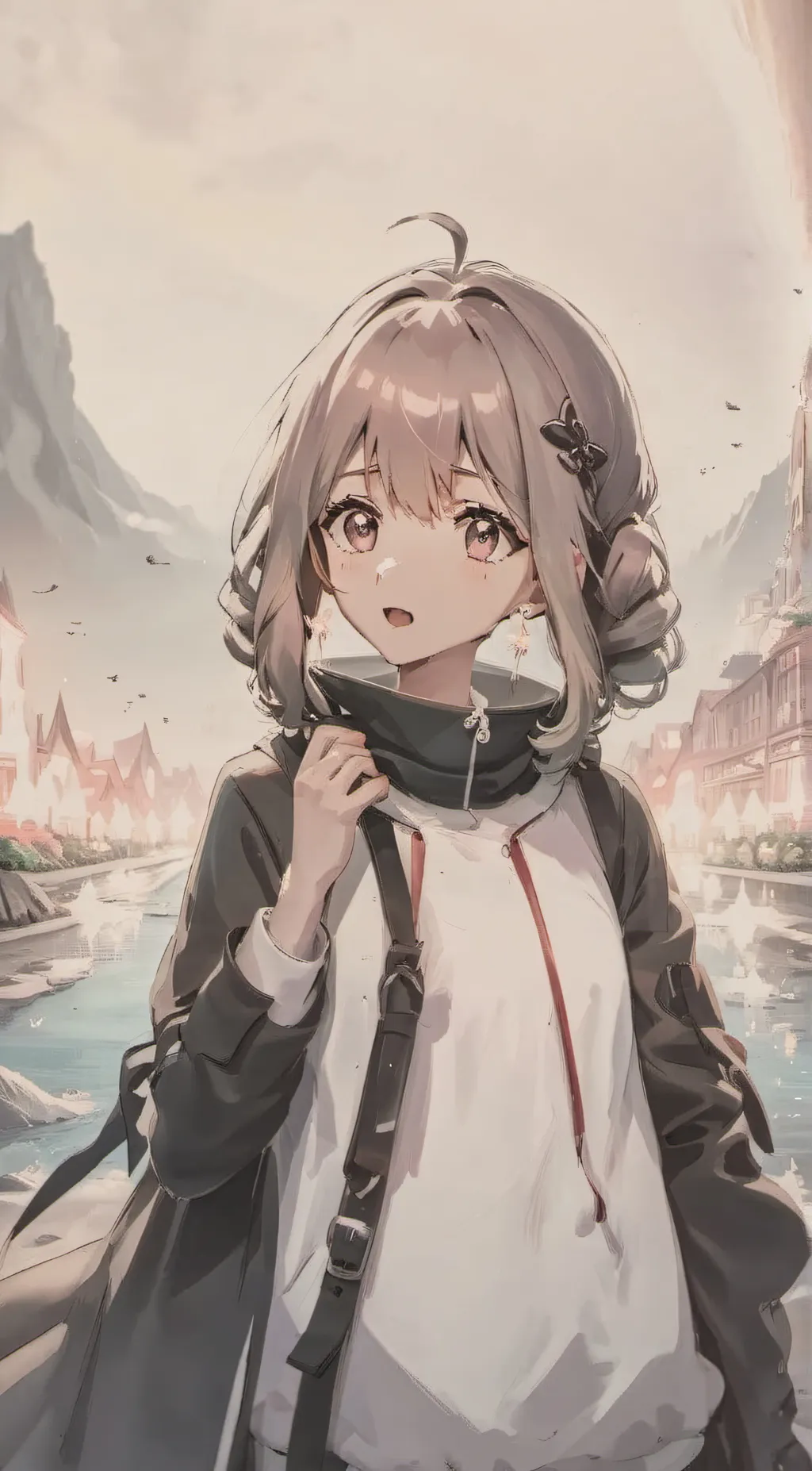 ai character: mars background