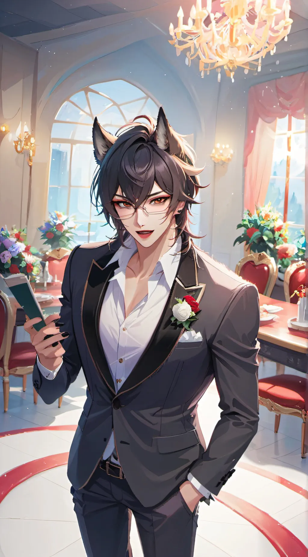 ai character: Rindou background