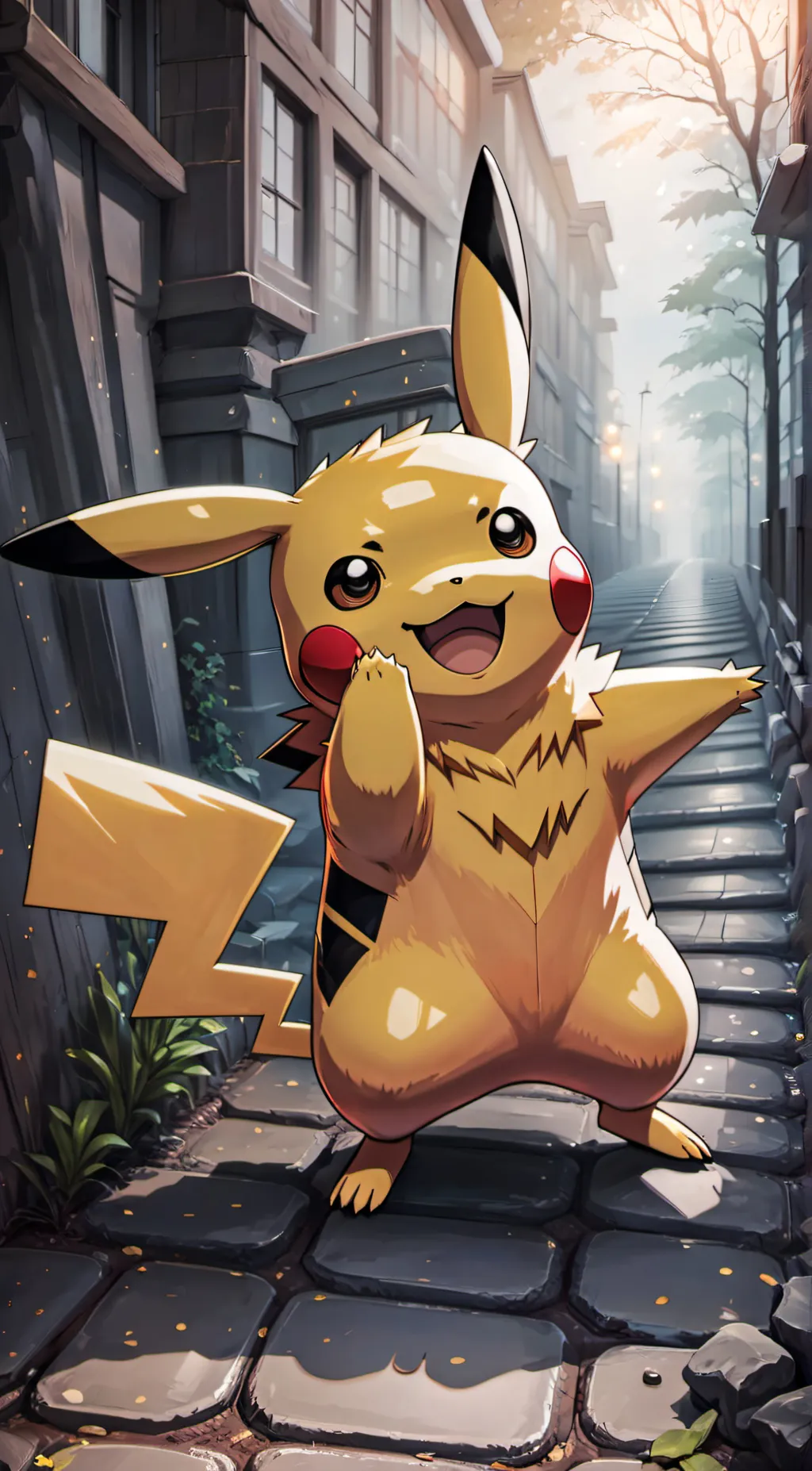 ai character: Pikachu *Rare* background