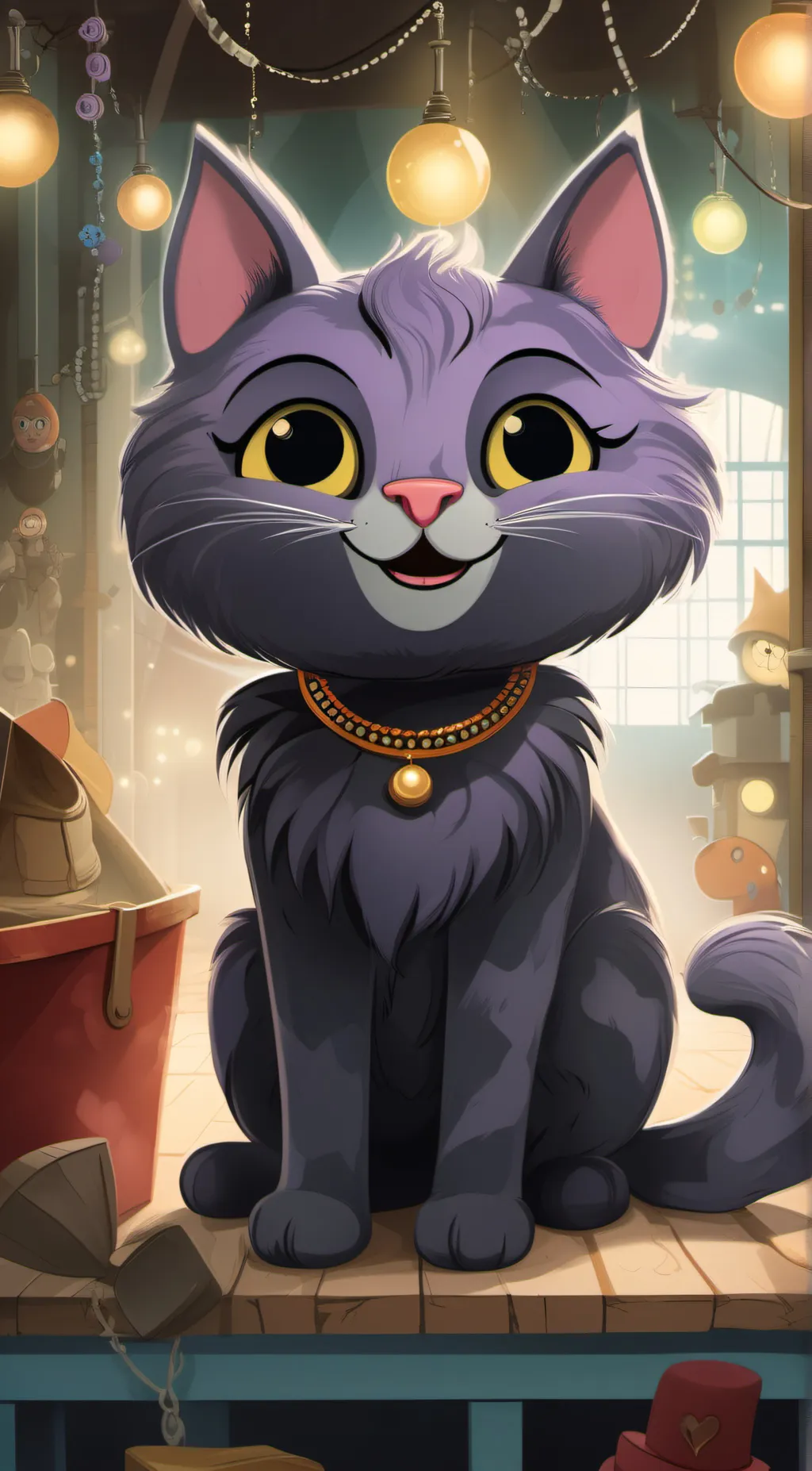 ai character: catnap  background