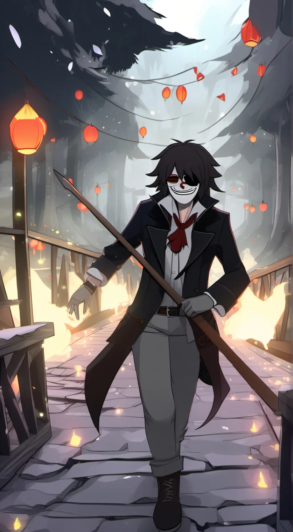 ai character: jeff the killer background