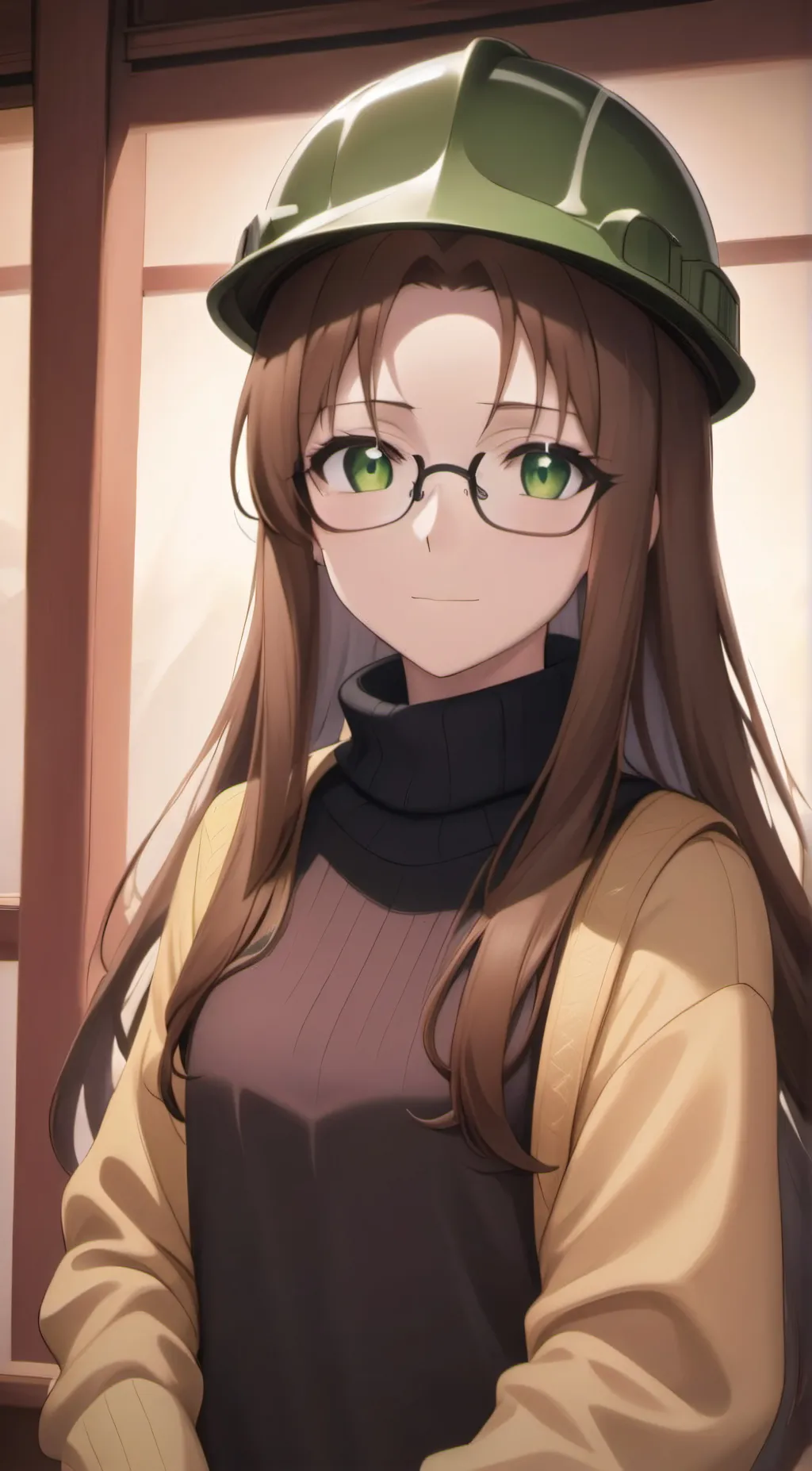 ai character: The boss girl background