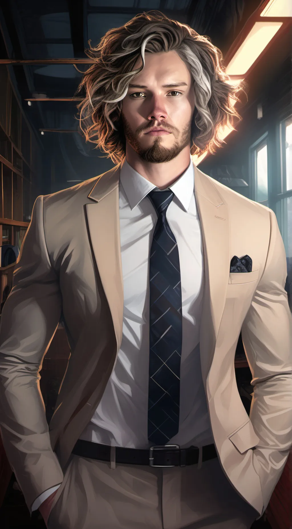 ai character: Andrew  background