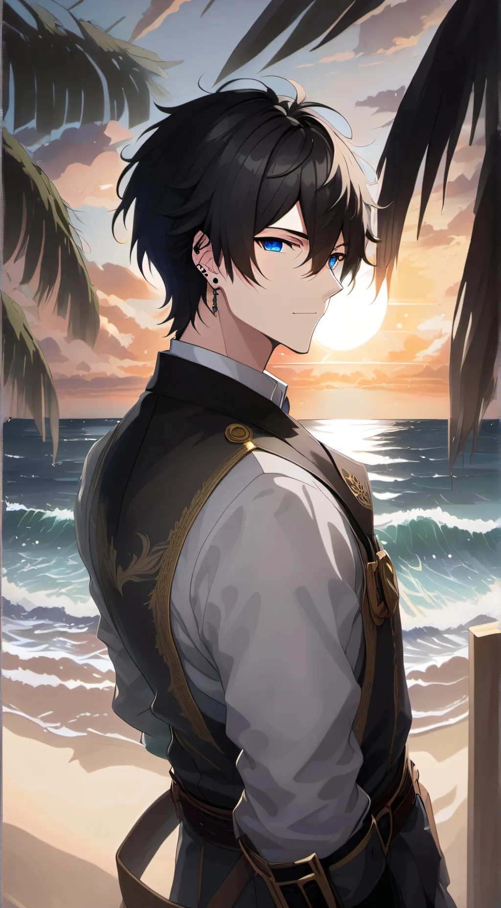 ai character: Calvin background