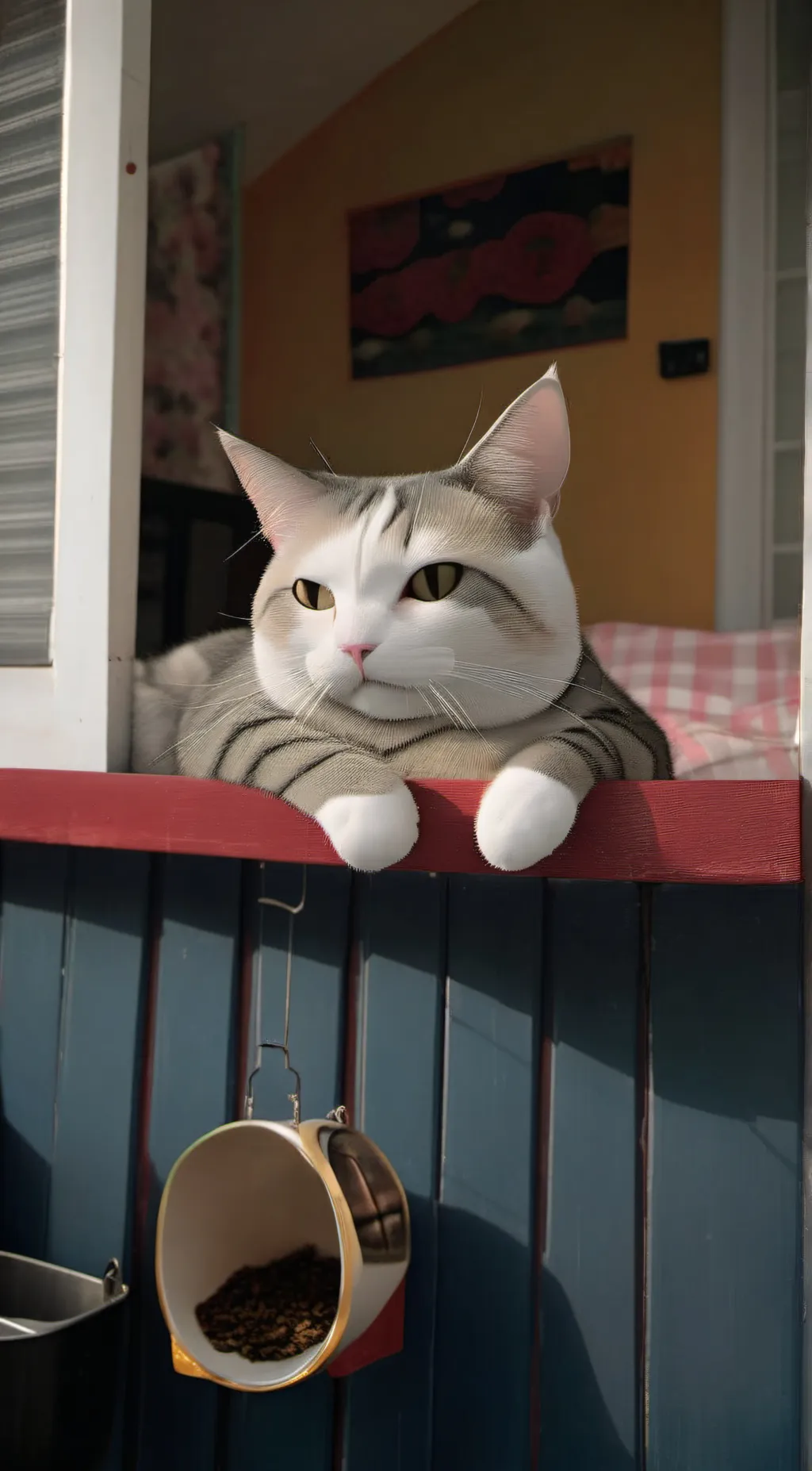 ai character: larry  background