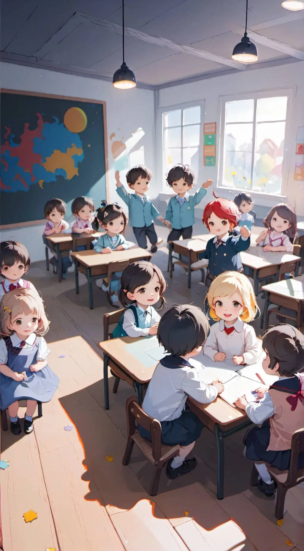 ai character: your kinder class background