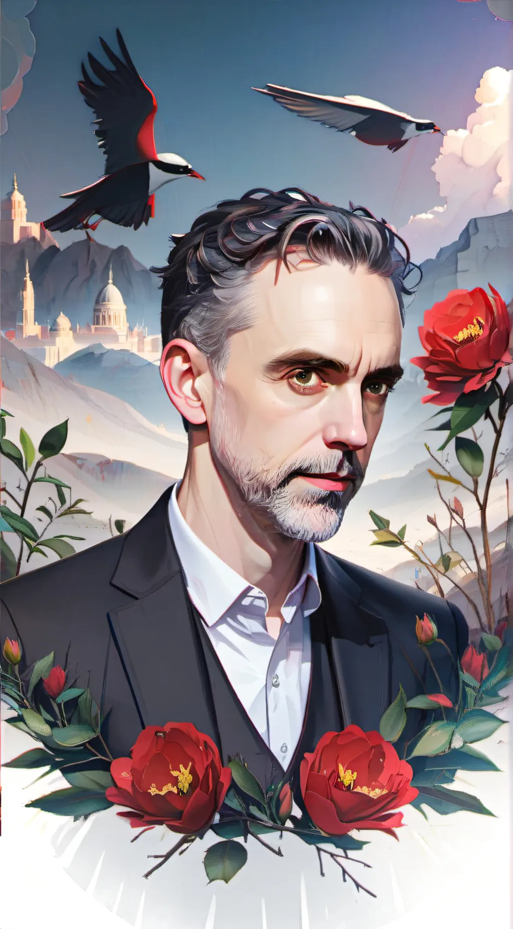 ai character: Jordan Peterson background
