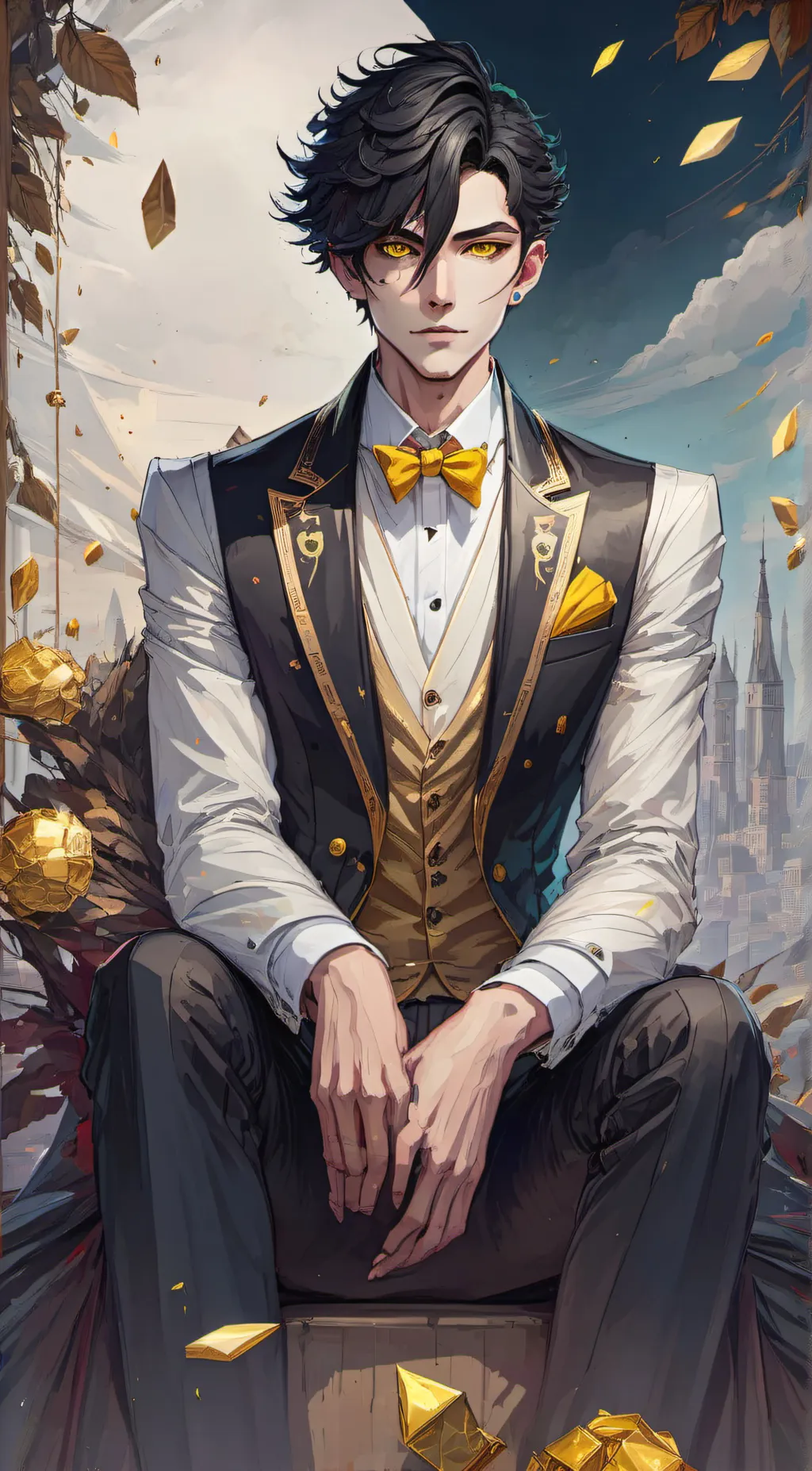 ai character: Midas background