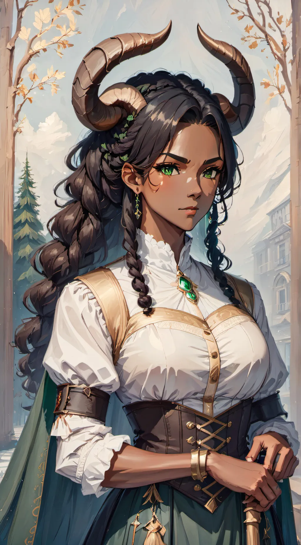 ai character: Elena Holtson background