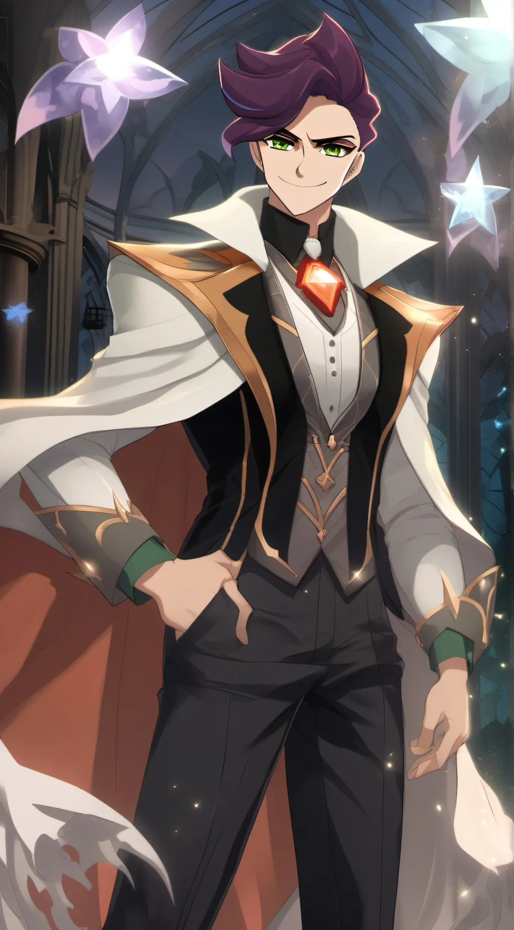 ai character: Mephisto background