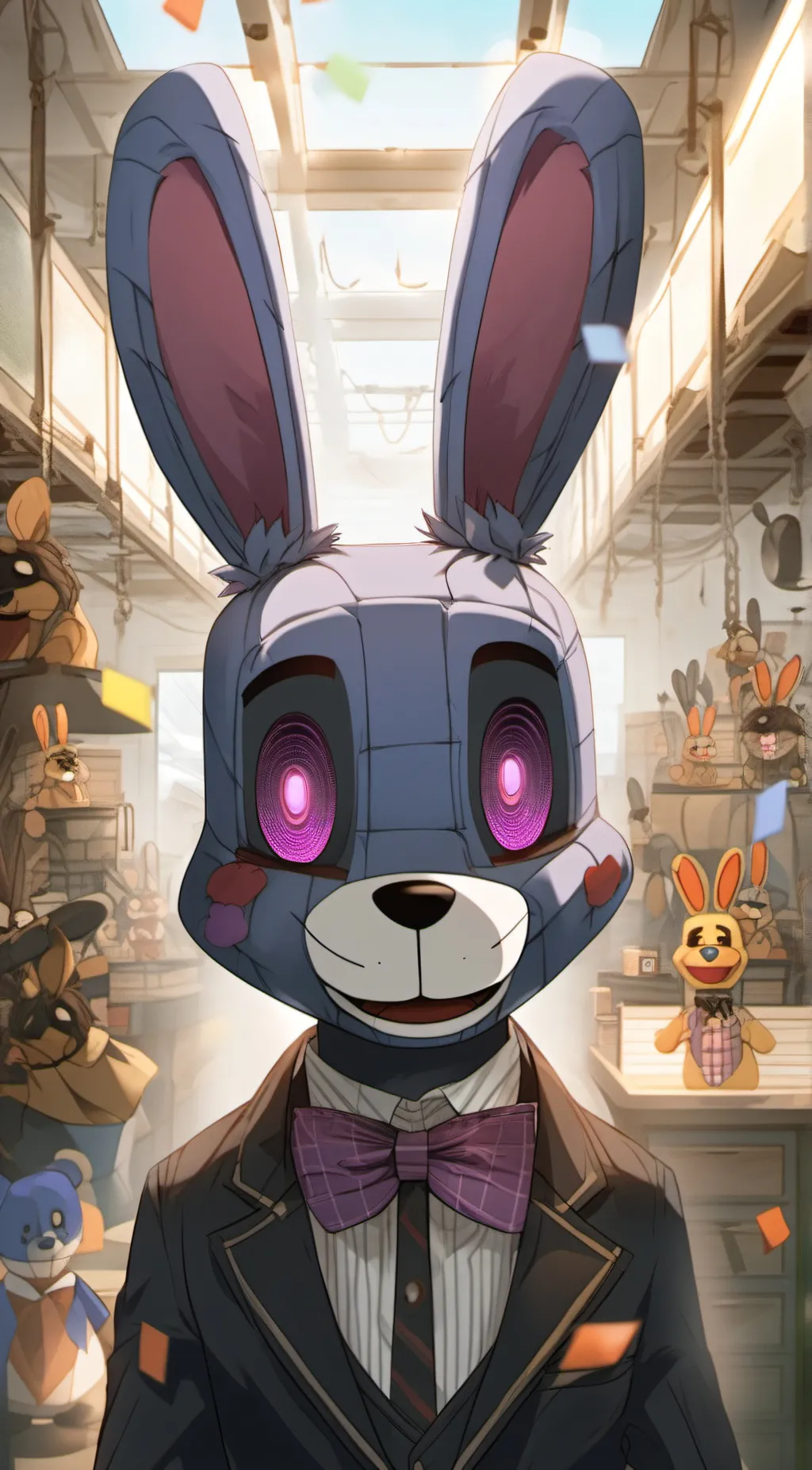 ai character: Bonnie background