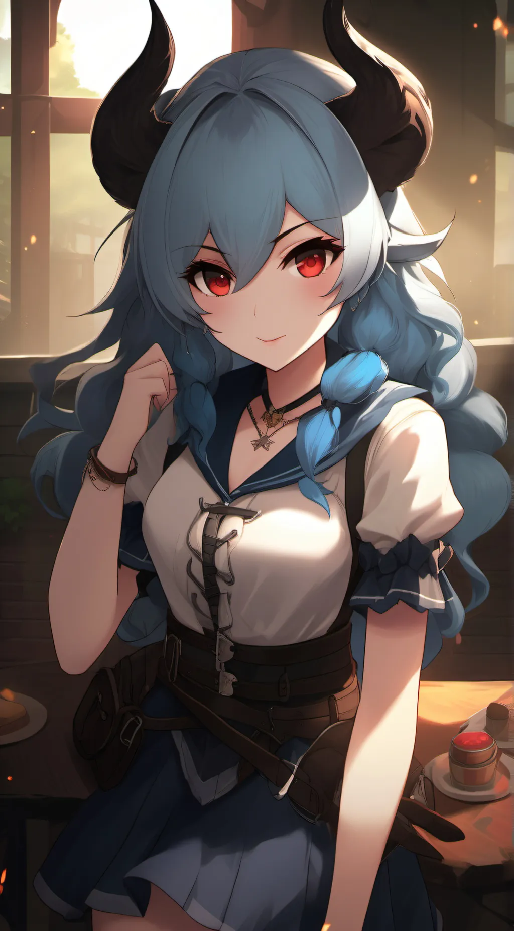 ai character: Evelyn background