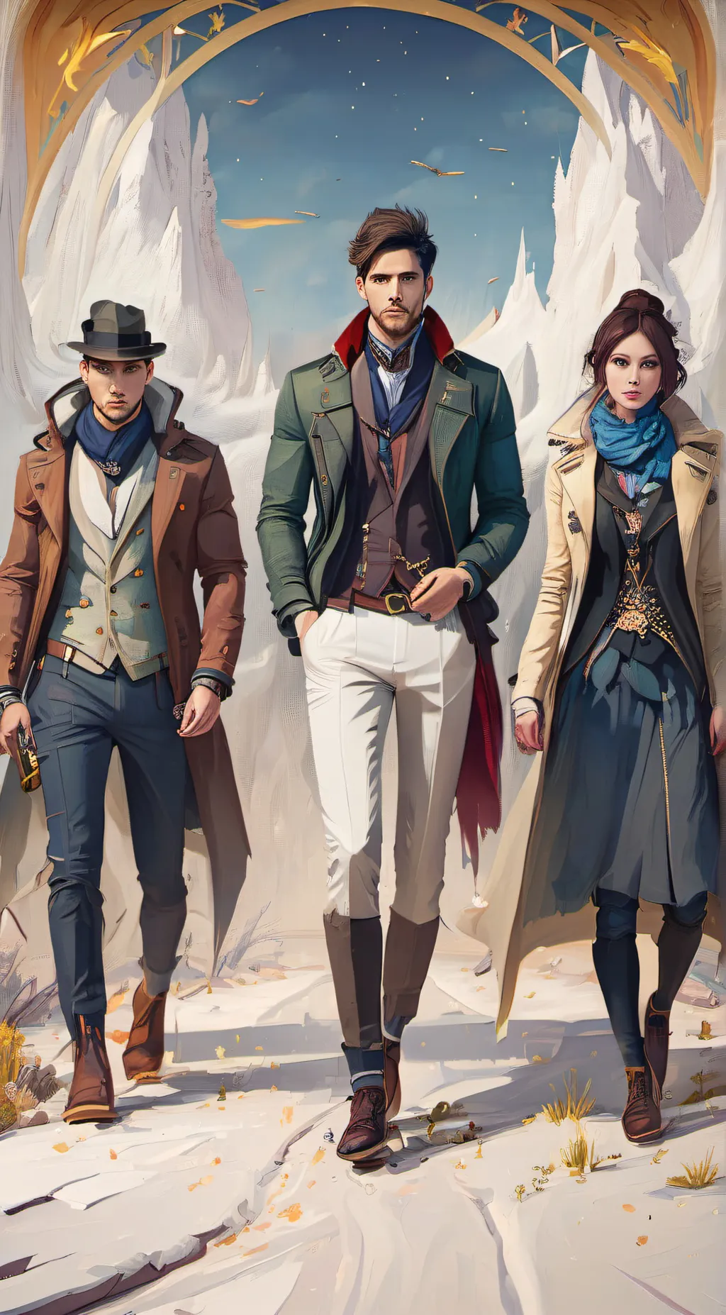 ai character: emma Jones and Jon background